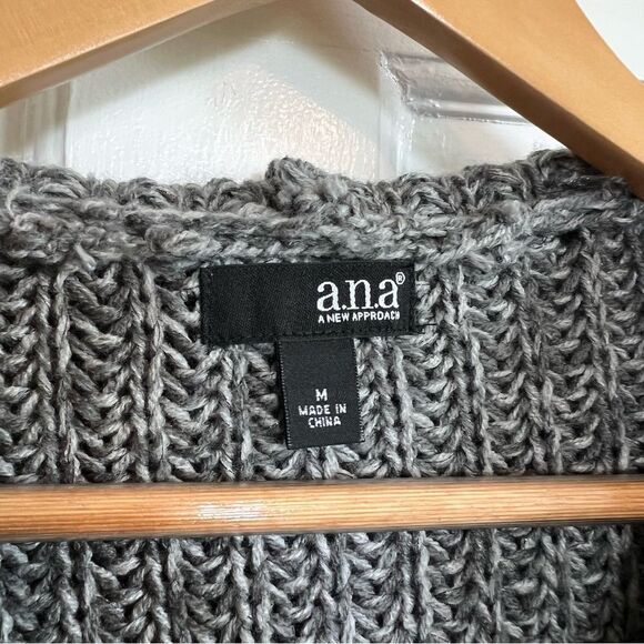 a.n.a Gray Shrug with Dolman Sleeves - Picture 3 of 6